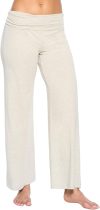 Felina | Organic Cotton Stretch Wide Leg Fold Over Pant