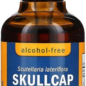 Herb Pharm Certified Organic Skullcap Liquid Extract for Nervous System Support, 1 Fl Oz